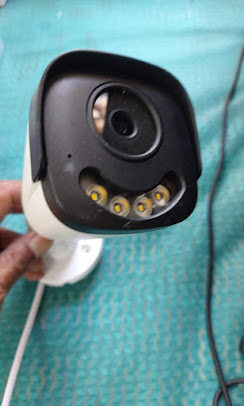 Bullet Camera Led Closeup