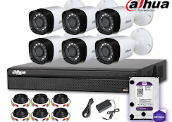 Dahua 6 Camera Dvr Kit