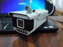 Ip Bullet Camera On Desk