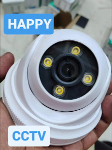 White Dome Camera Closeup